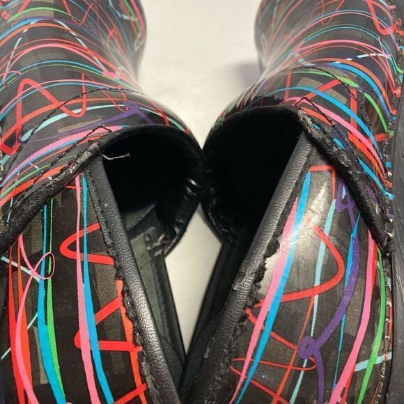 DANSKO Women’s Multicolored Clogs Mules Size 39 8-8.5‎ - Picture 4 of 10